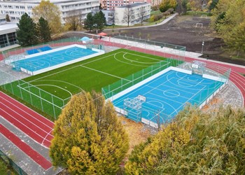 Modernizace školního sportovního areálu v Ostravě - CZ