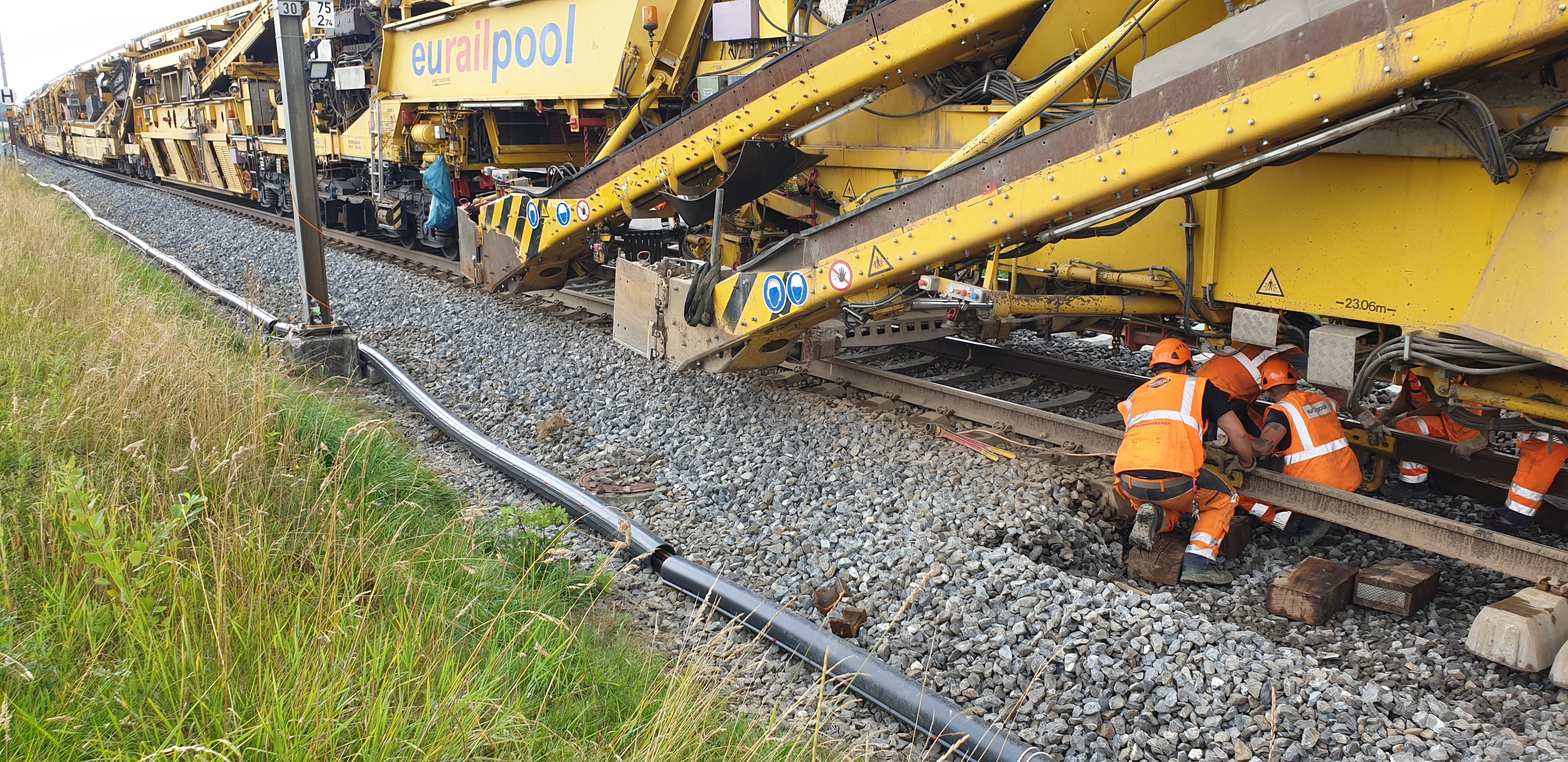 Fahrbahnerneuerung Sempach Sursee - Železniční stavby