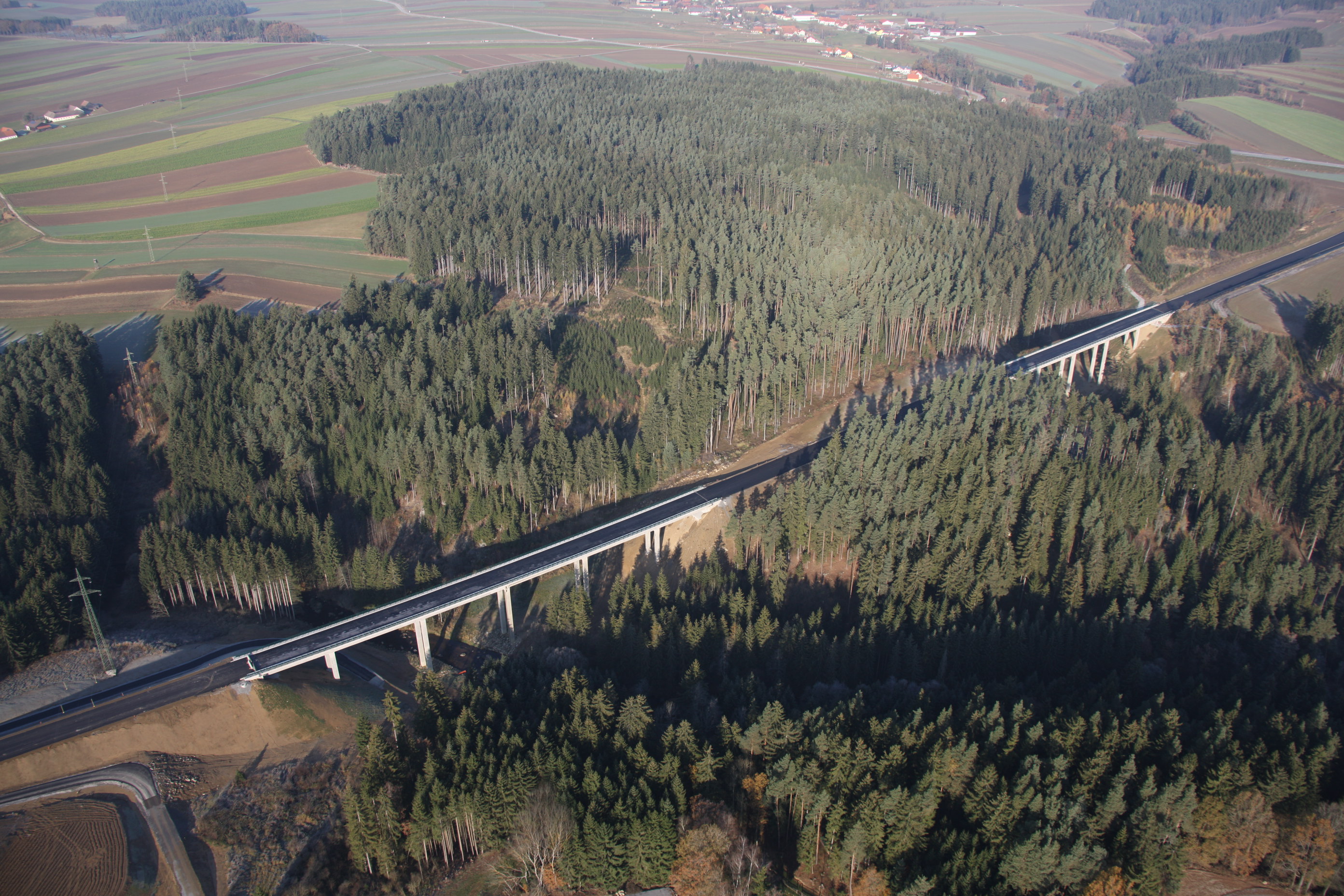 Umfahrung Zwettel - Stavby silnic a mostů