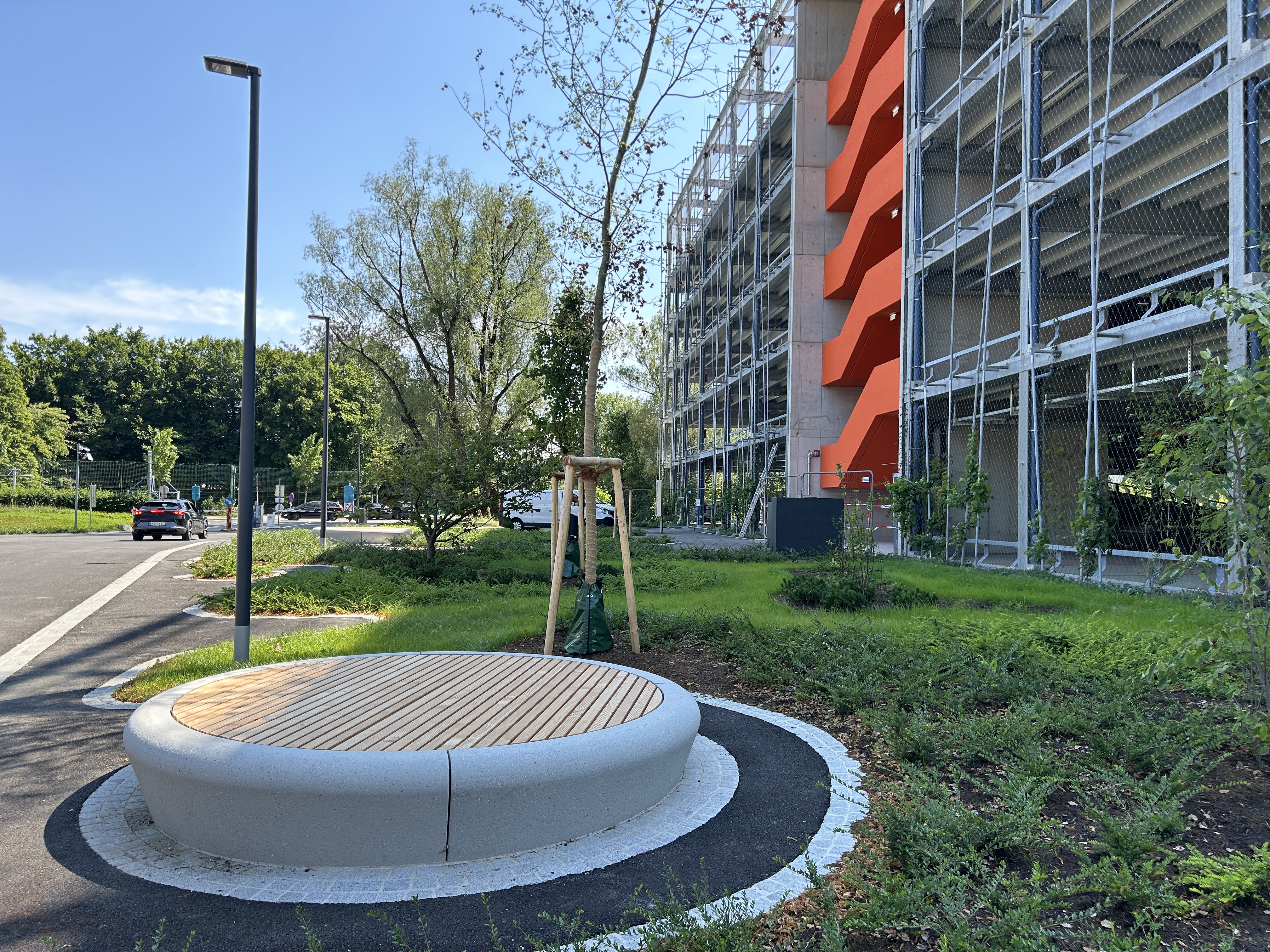 ARGE JKU Campus West - Pozemní stavby