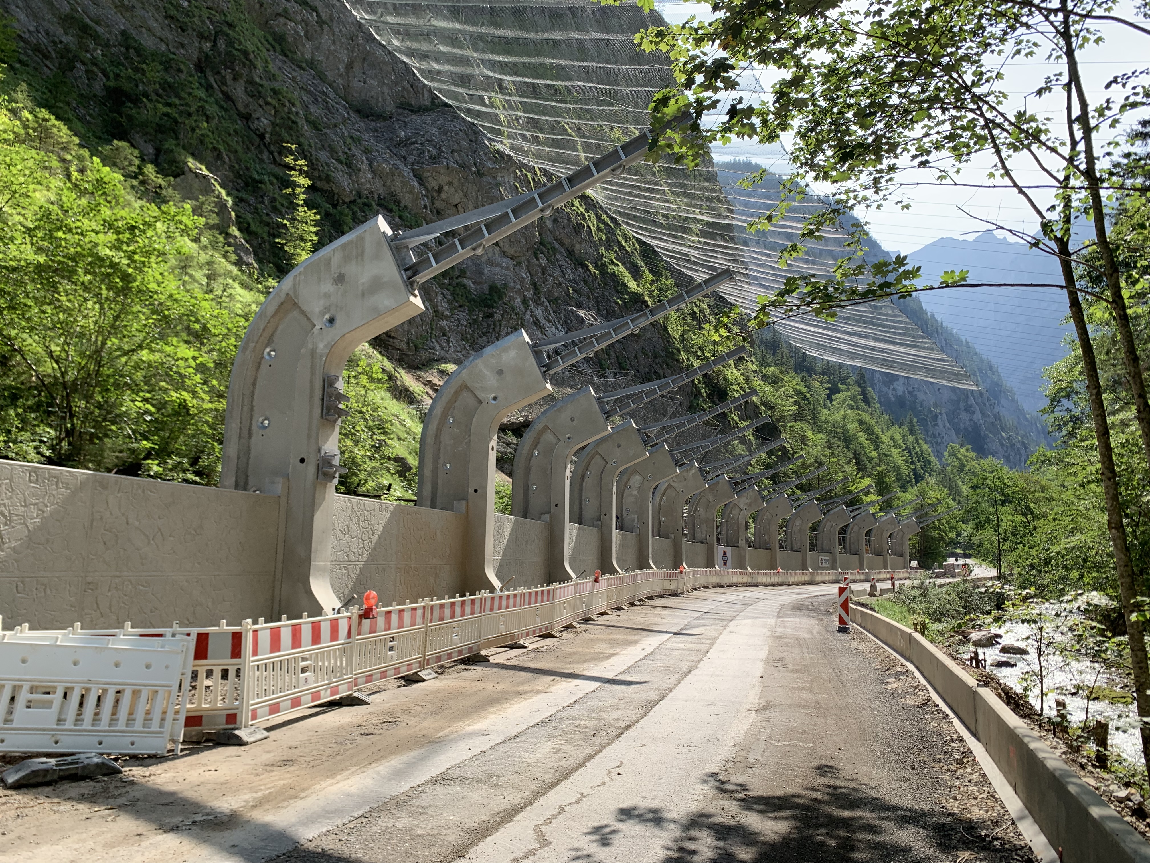 L127 Radmerstraße & Steinschlagschutz - Inženýrské stavby