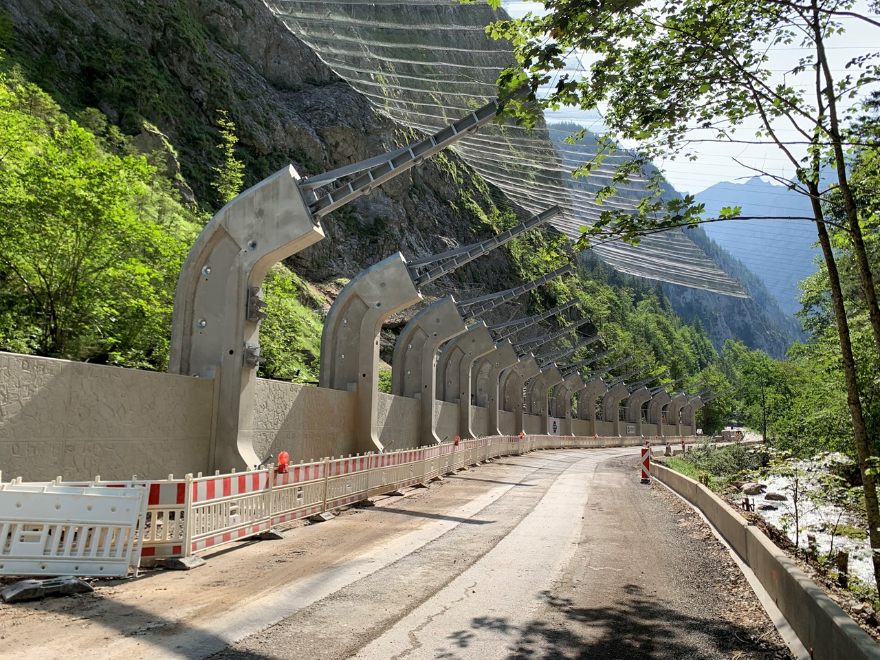 L127 Radmerstraße & Steinschlagschutz - Inženýrské stavby L127 Radmerstraße & Steinschlagschutz - Inženýrské stavby