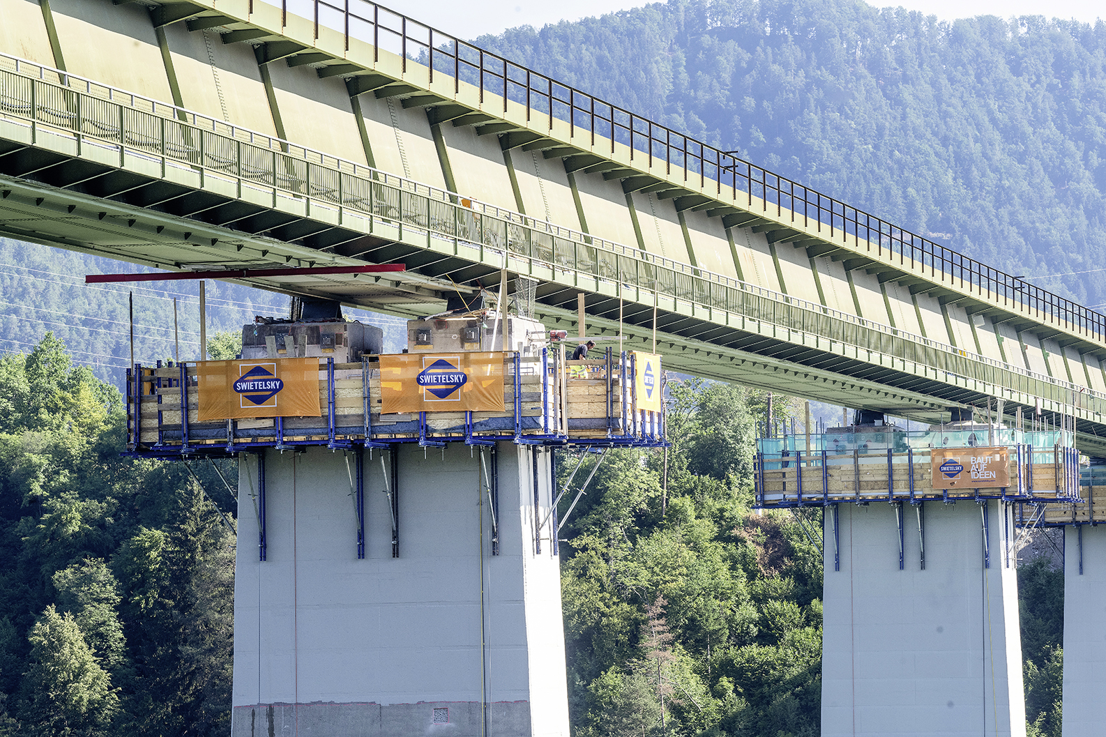 MOST JAUNTALBRÜCKE, Ruden, Rakousko 2