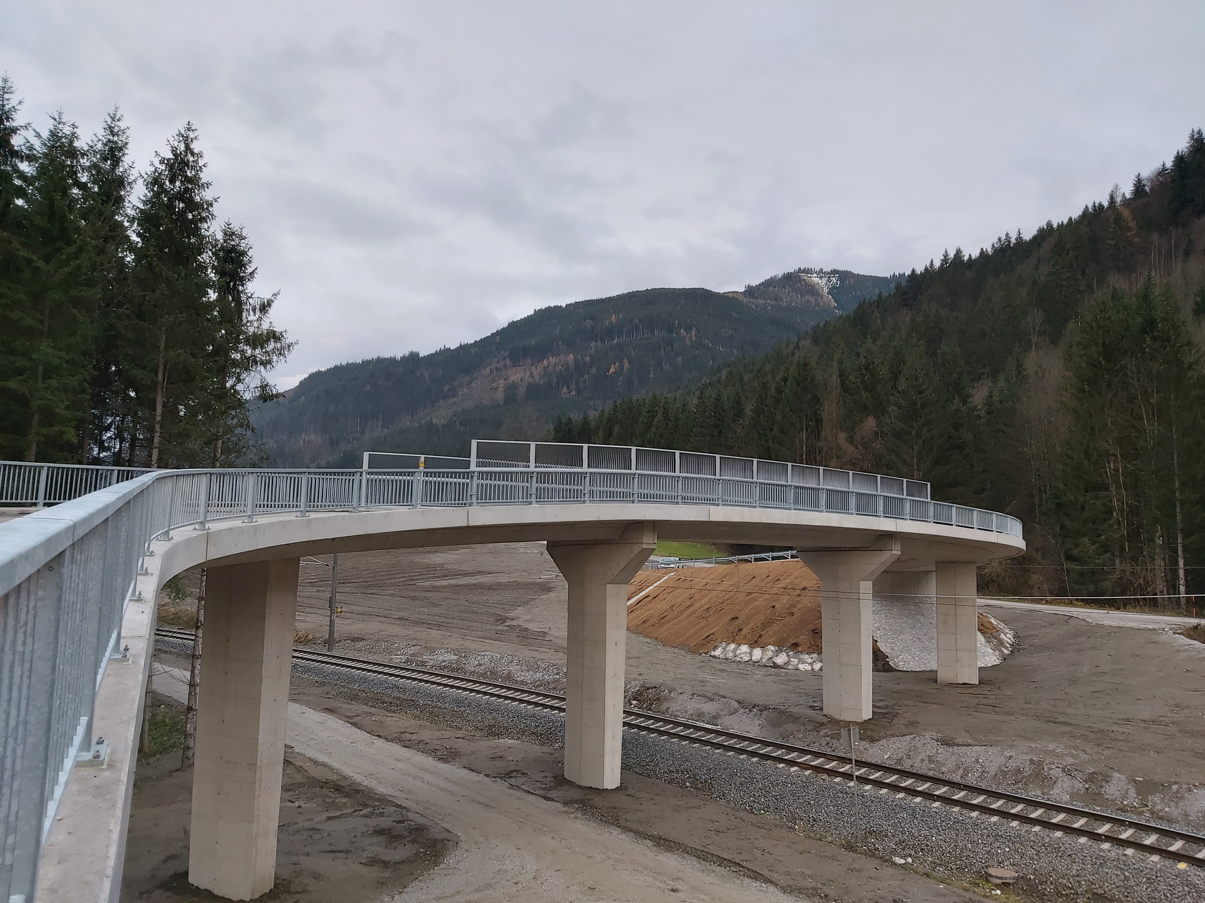 ÖBB Frauenberg - Stavby silnic a mostů