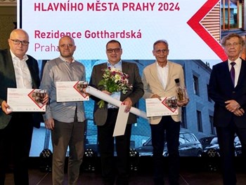 Hlavní cena pro Rezidenci Gotthardská - CZ
