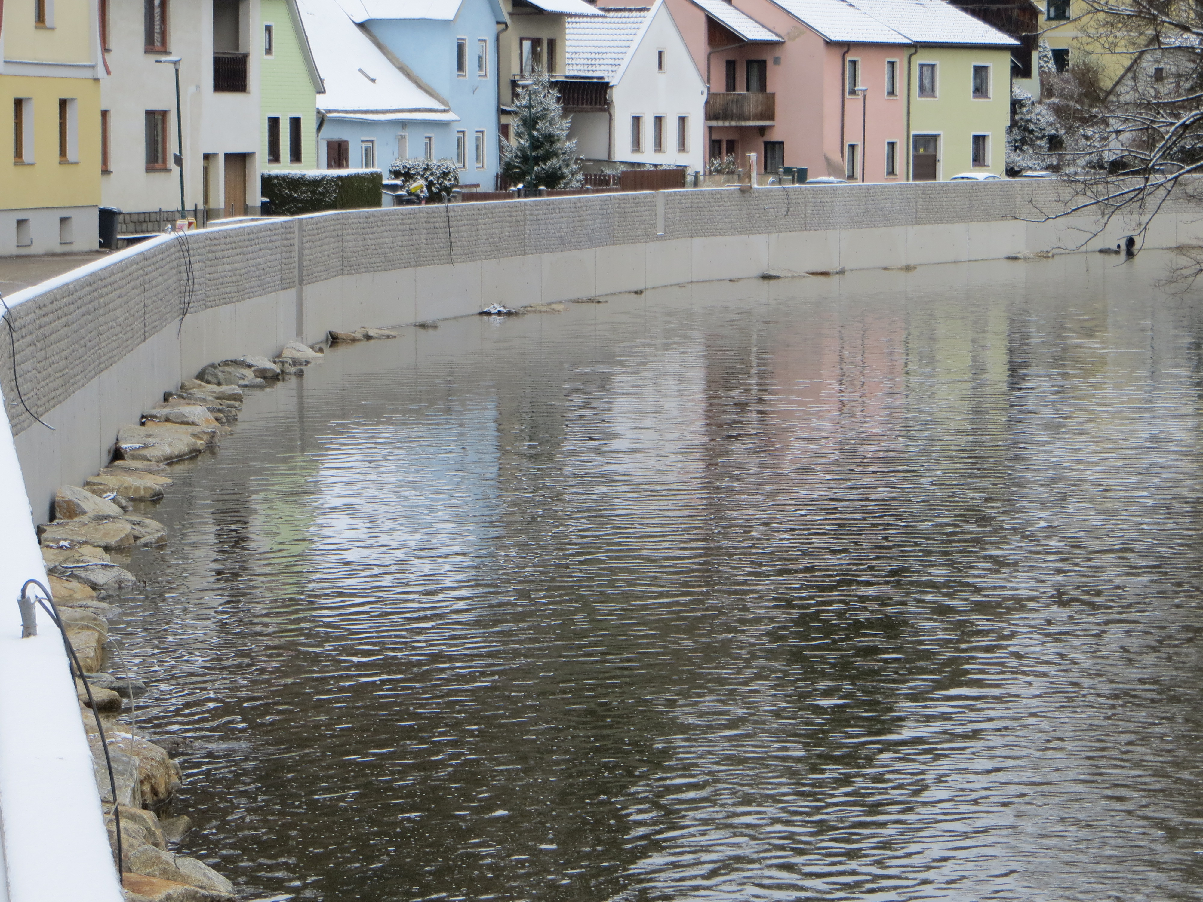 Hochwasserschutz Waidhofen an der Thaya - Inženýrské stavby