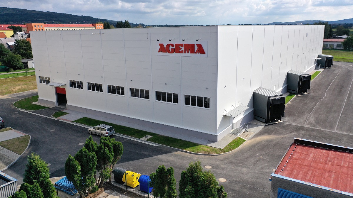 Holešov – novostavba výrobního areálu AGEMA EUROPE - Pozemní stavby