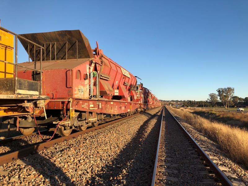 ARTC Hunter Valley Ballast Cleaning - Železniční stavby