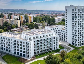 Nový komplex Nad Arboretem v Brně - CZ