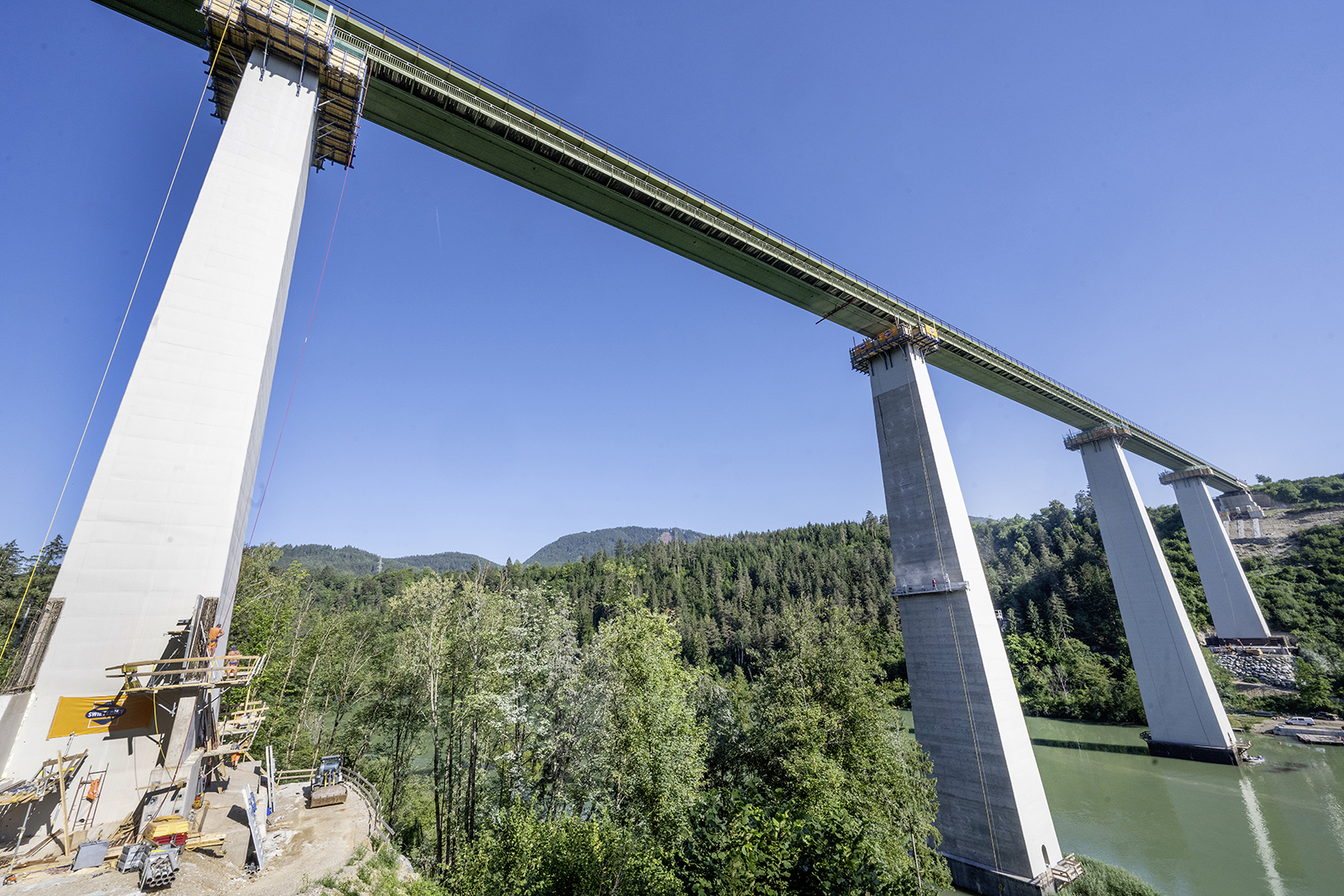 MOST JAUNTALBRÜCKE, Ruden, Rakousko 1