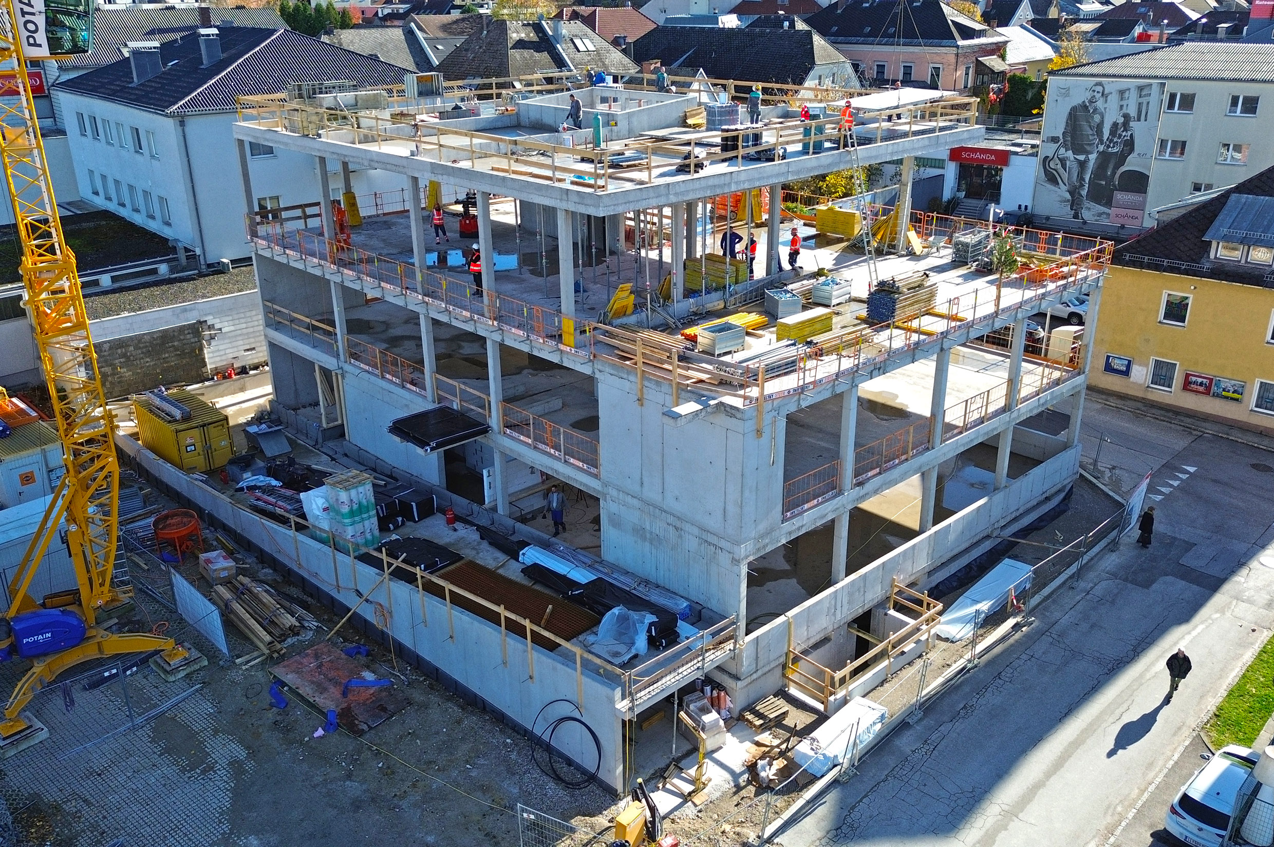 Arbeiterkammer Kirchdorf - Pozemní stavby