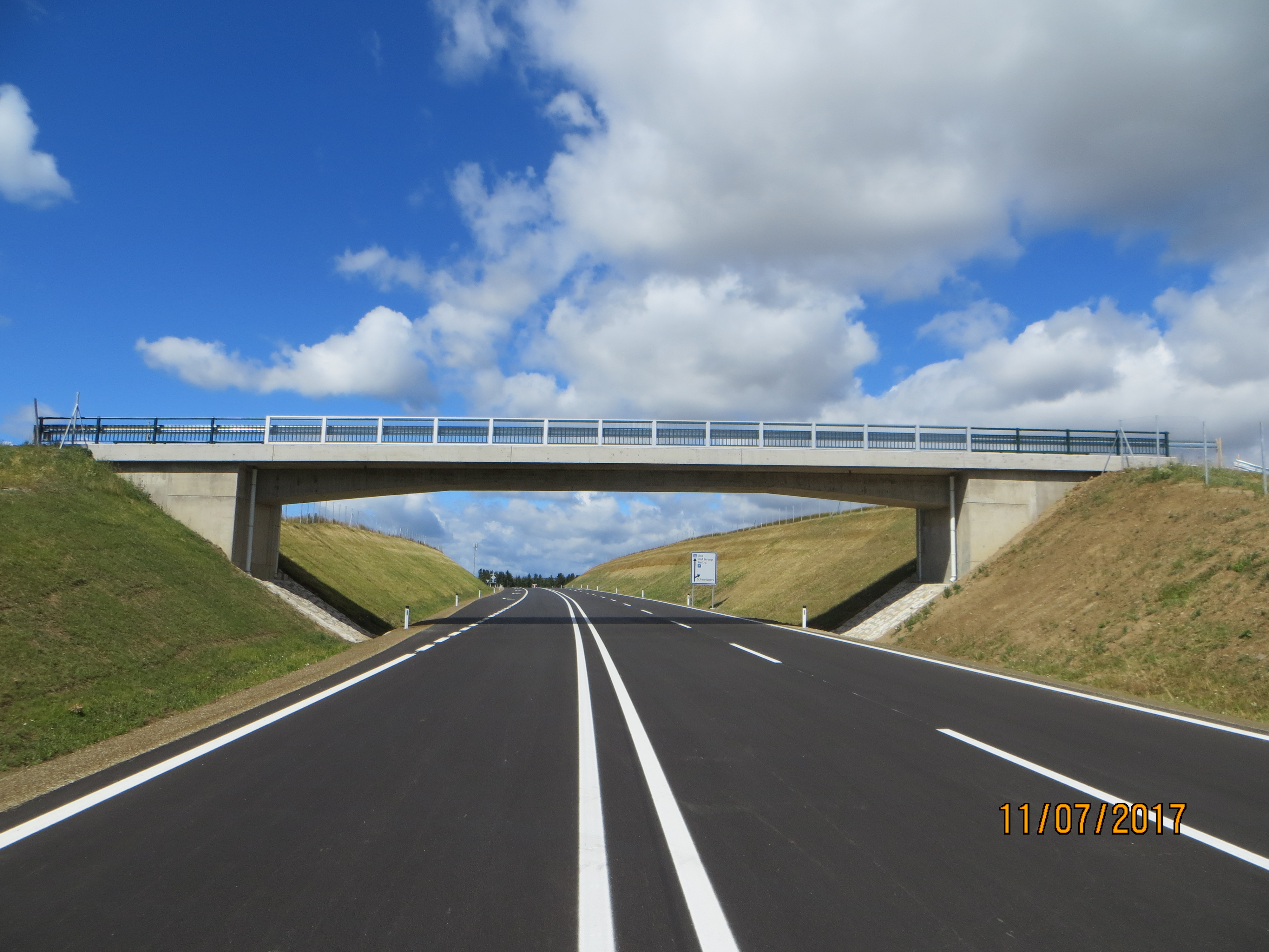 Brücke Umfahrung Zwettl - Stavby silnic a mostů