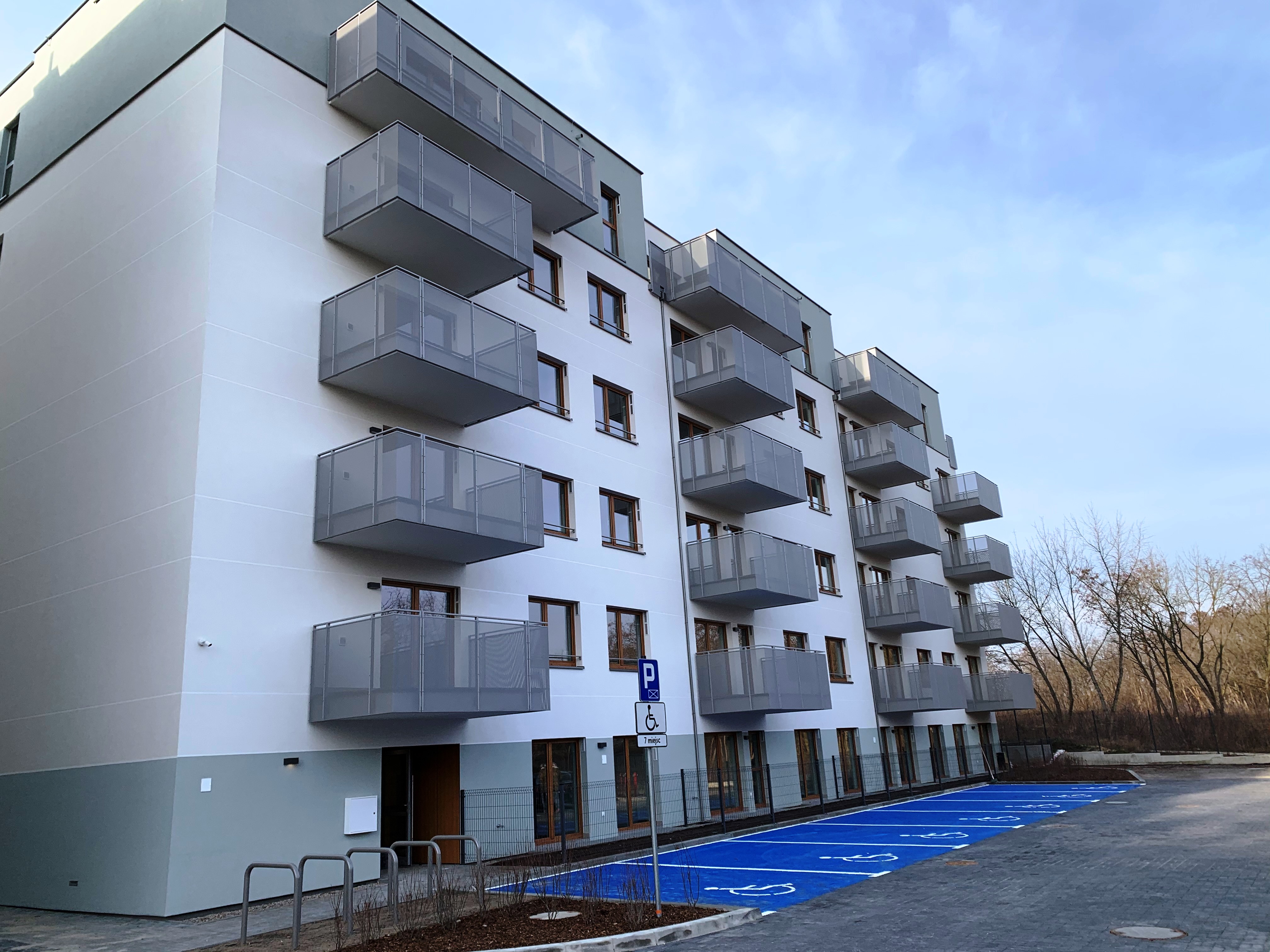 Osiedle mieszkaniowe "FORET" w Warszawie - Pozemní stavby