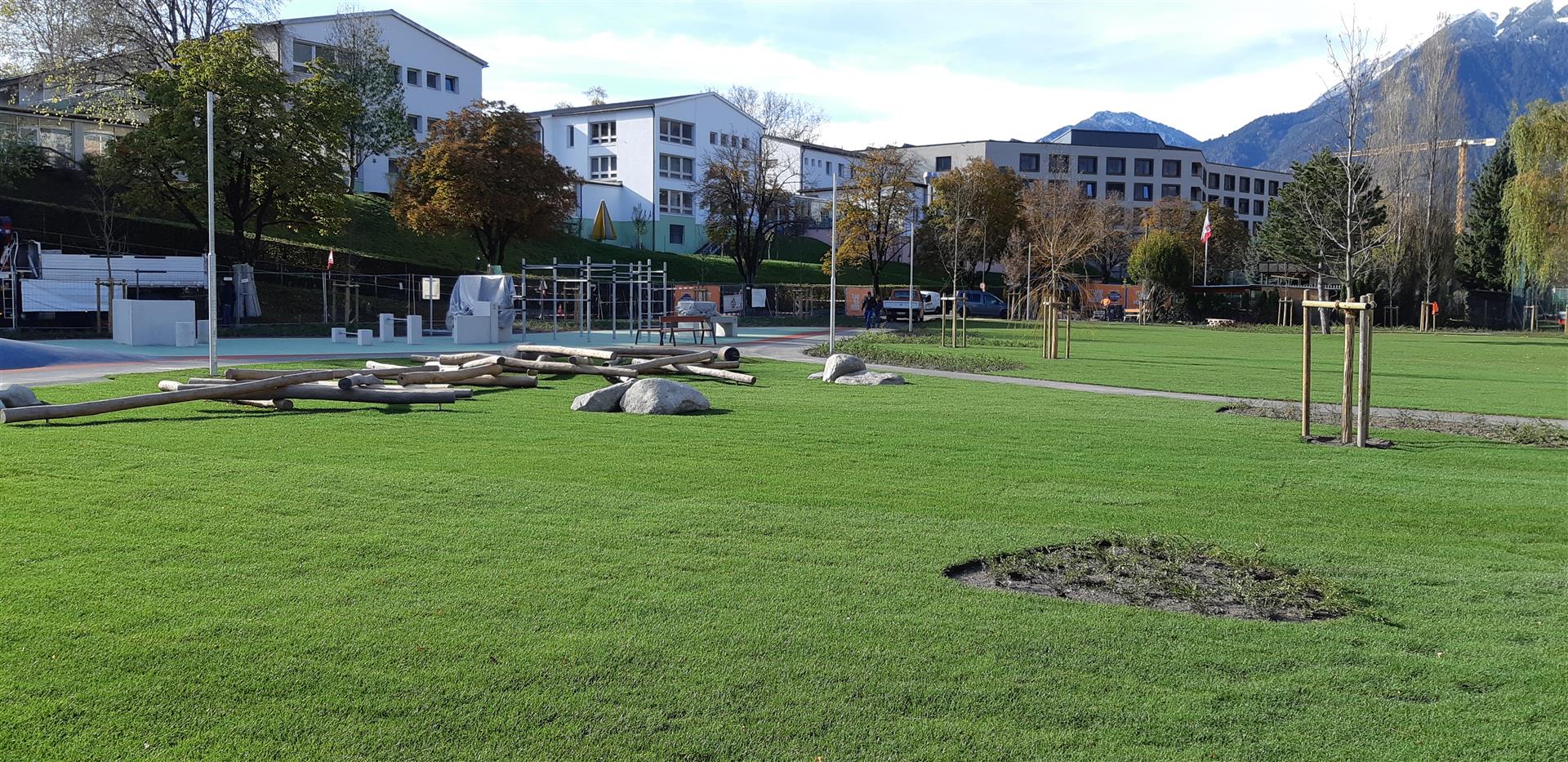 Park im Pradl Neugestaltung Grünzeug - Speciální obory činností