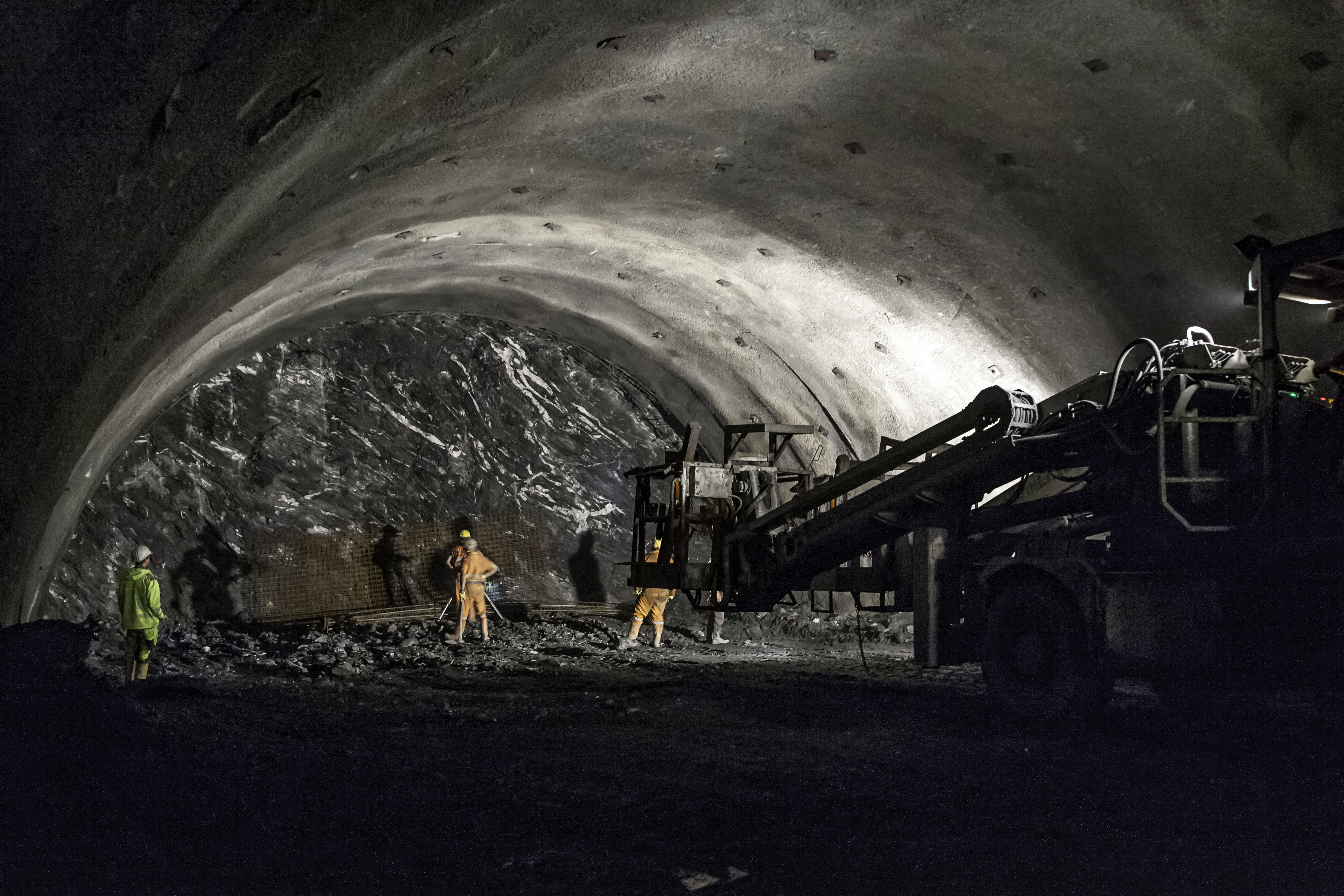 Brenner Basistunnel - Erkundungstunnel Wolf 2 - Stavby tunelů