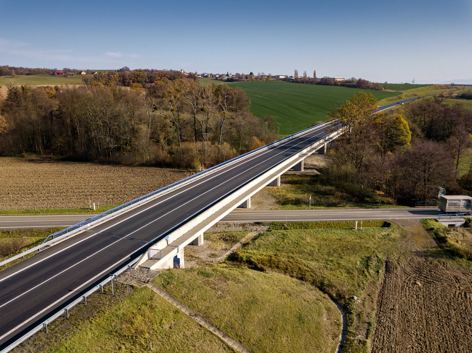 Silnice I/57 – rekonstrukce úseku Lukavec–Fulnek - Stavby silnic a mostů