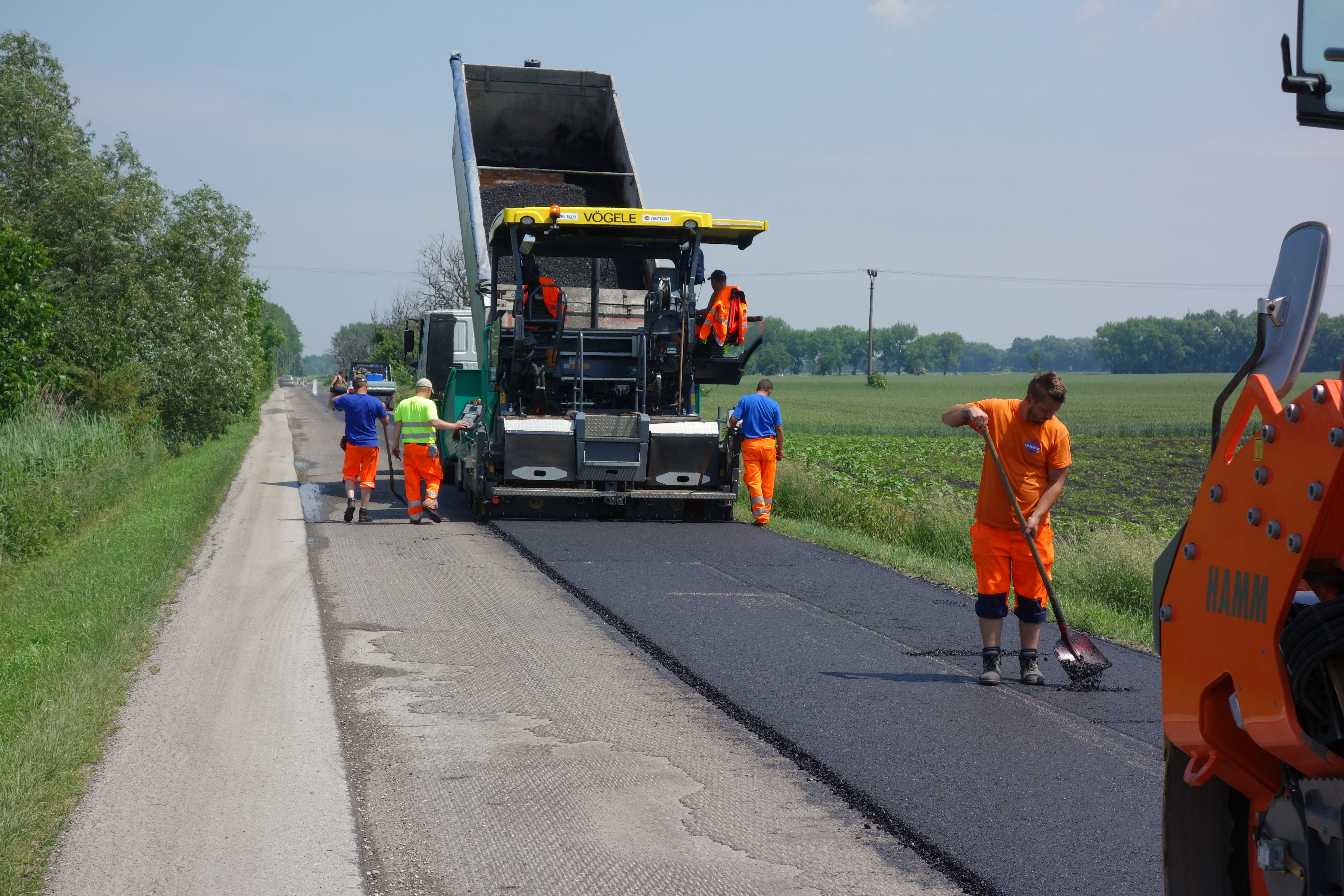 Rekonštrukcia cesty Kráľov Brod - Stavby silnic a mostů