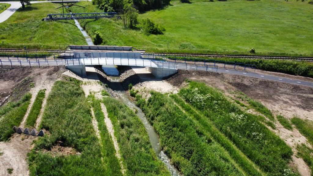 Cyklotrasa  Holíč - Skalica - Stavby silnic a mostů