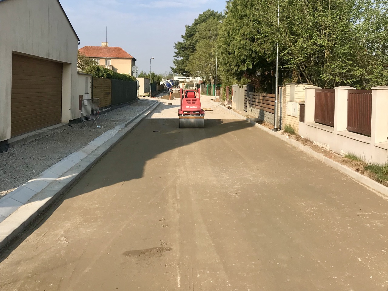 Černošice – rekonstrukce místních komunikací - Stavby silnic a mostů