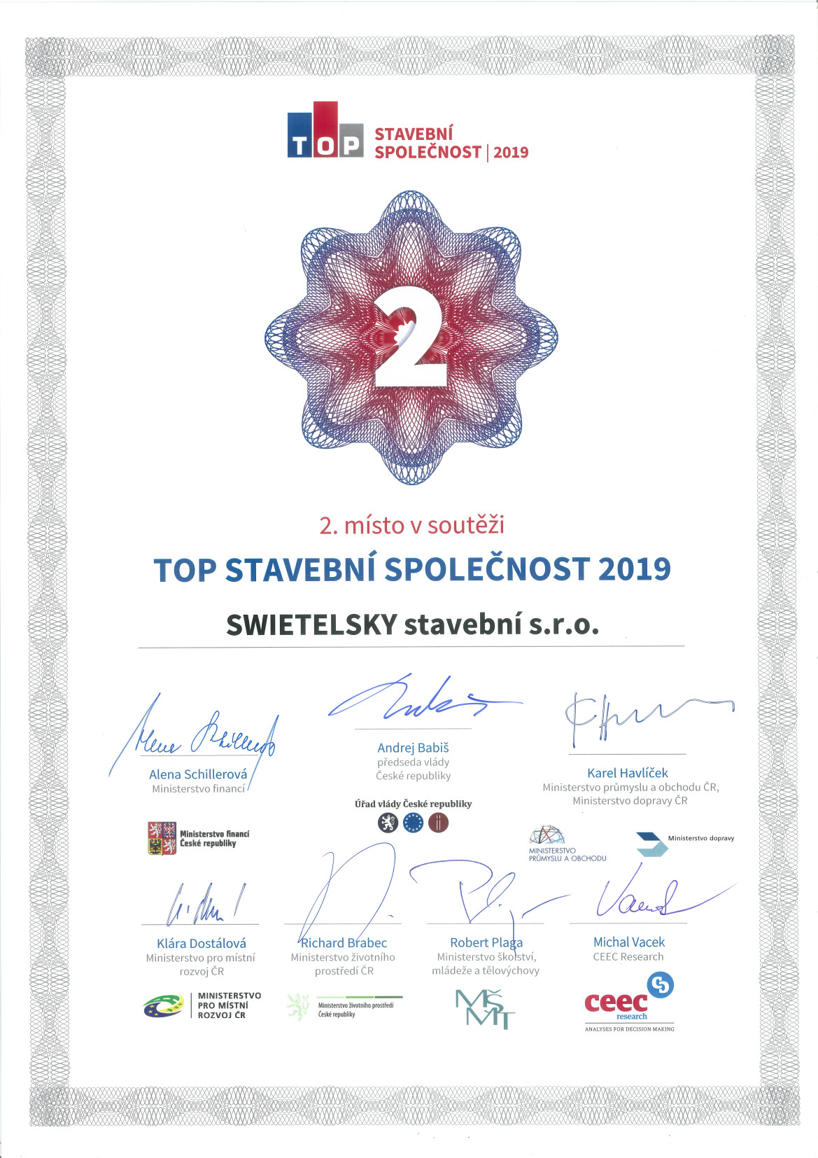 Stavební Společnost 2019