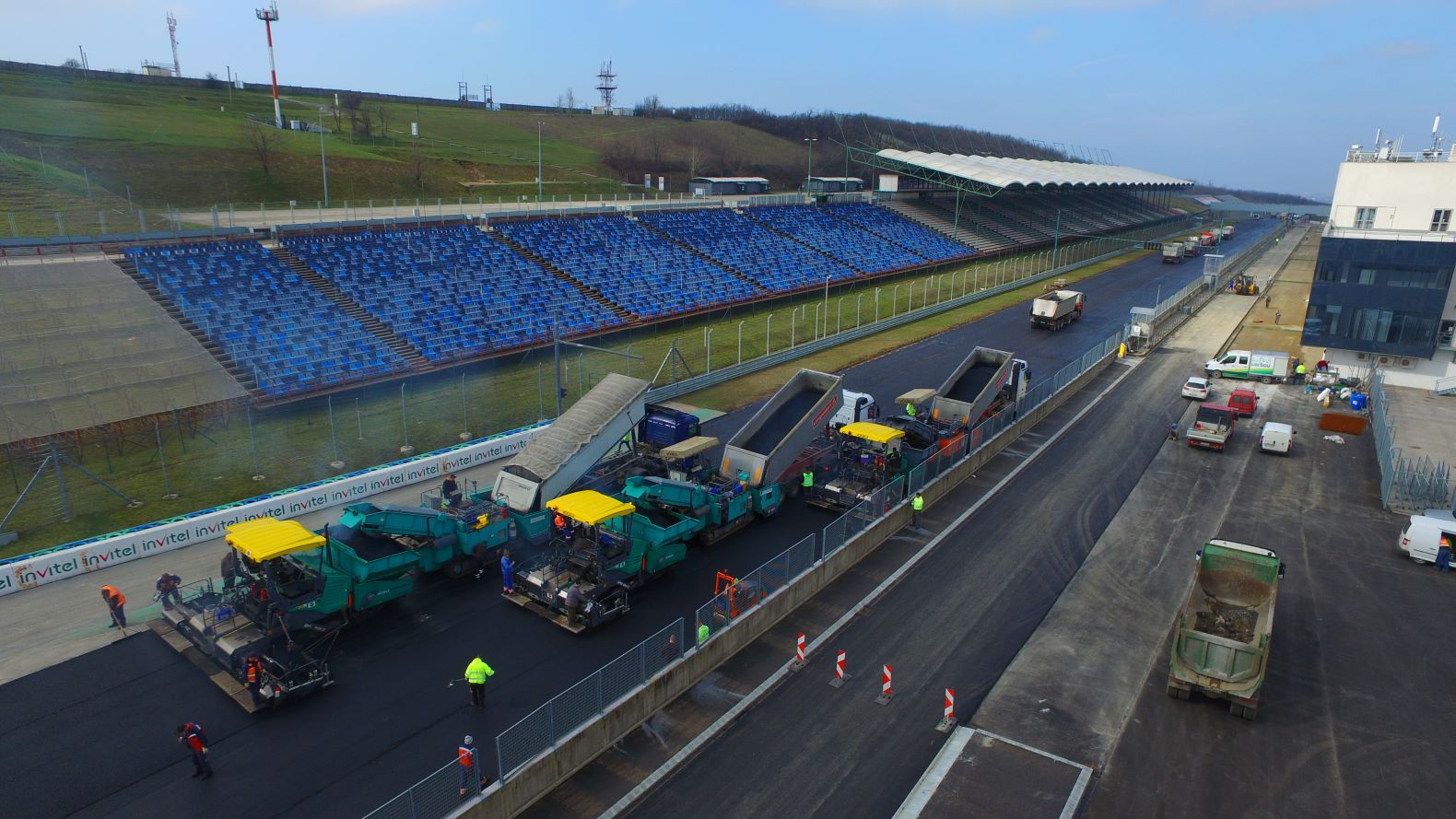 Hungaroring korszerűsítése  - Stavby silnic a mostů