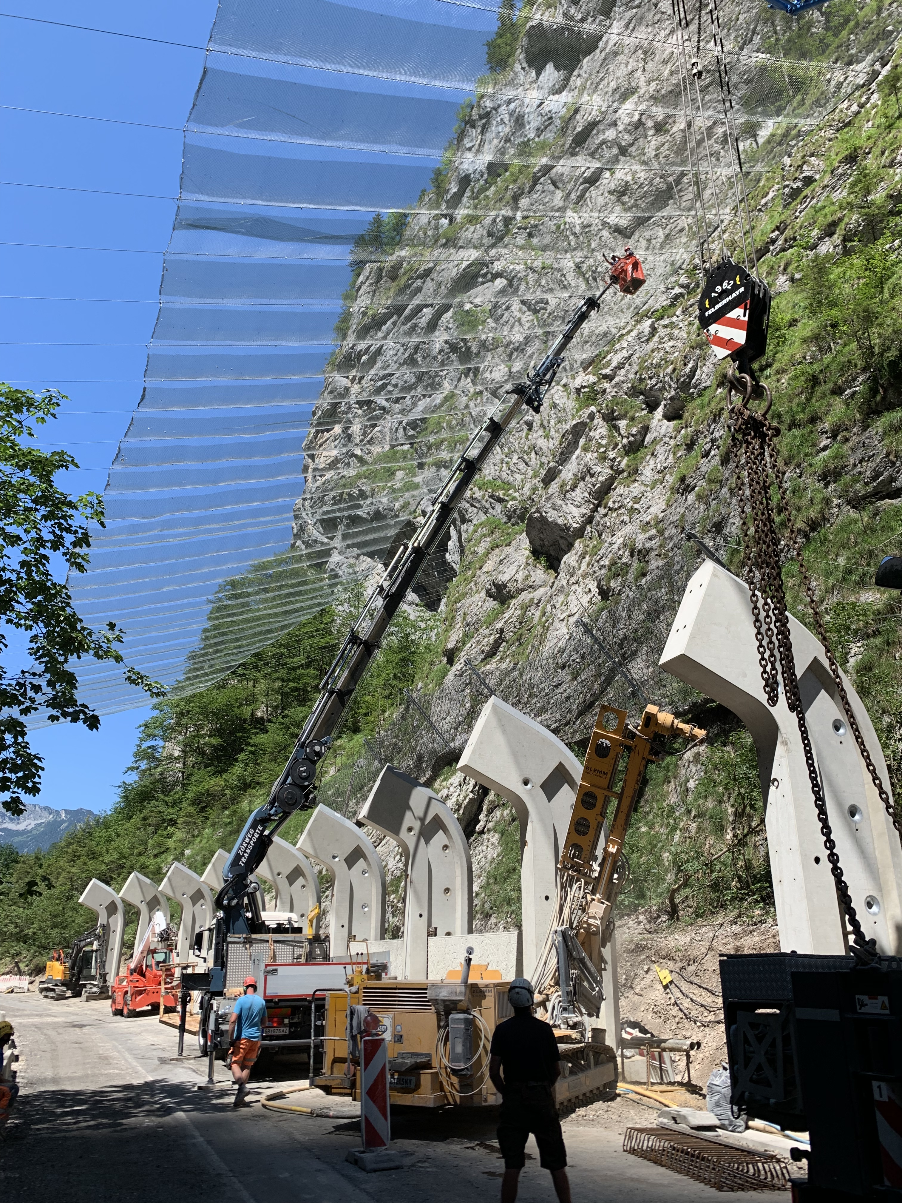 L127 Radmerstraße - Steinerne Jungfrau - Inženýrské stavby