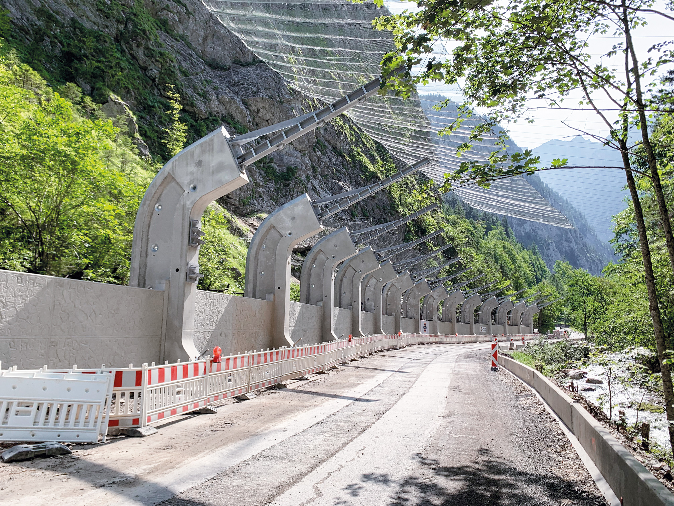 Steinschlagschutz, Radmer - Inženýrské stavby