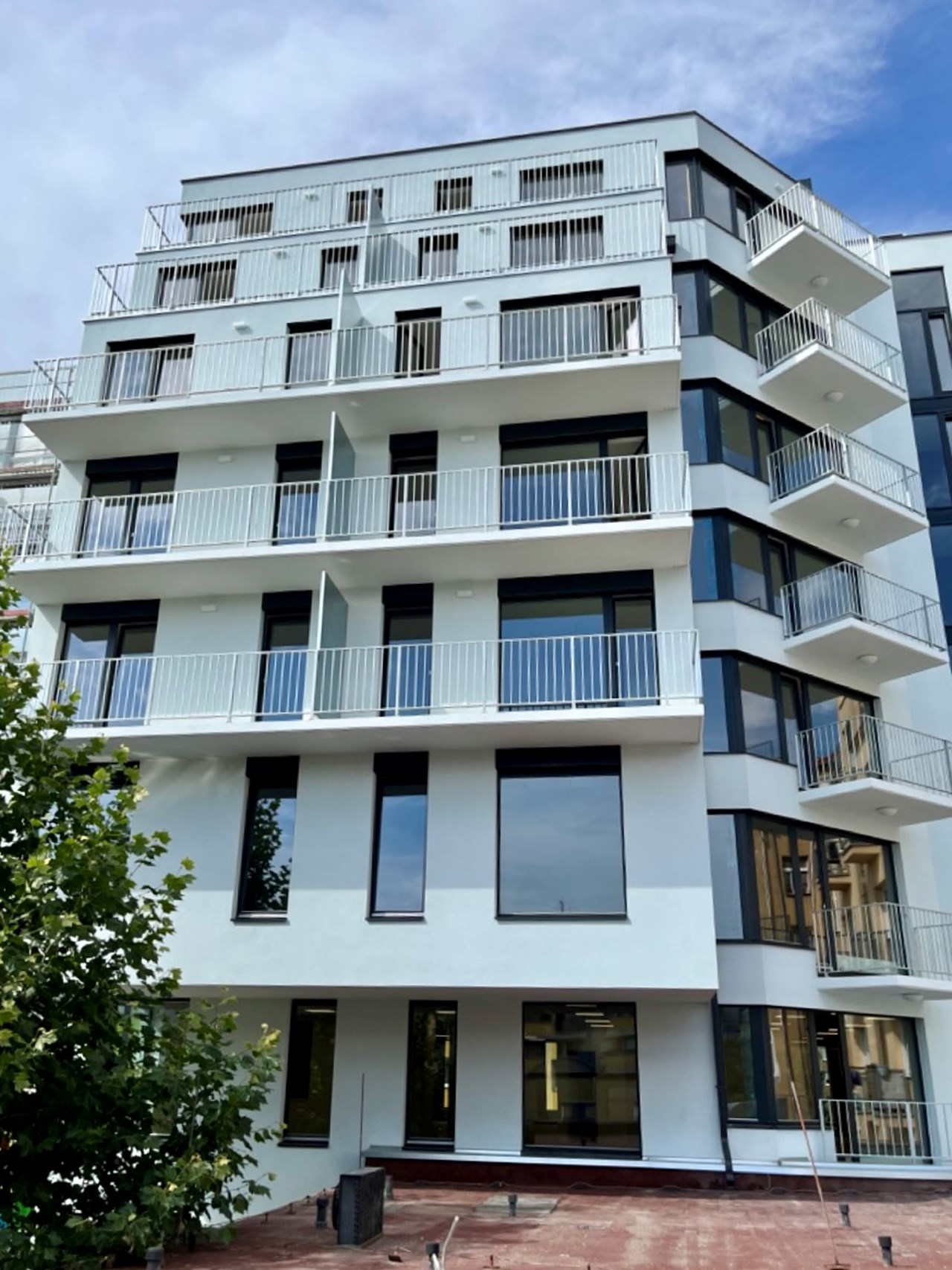 Bytový dům Lihovarská, Praha - Pozemní stavby Bytový dům Lihovarská, Praha - Pozemní stavby