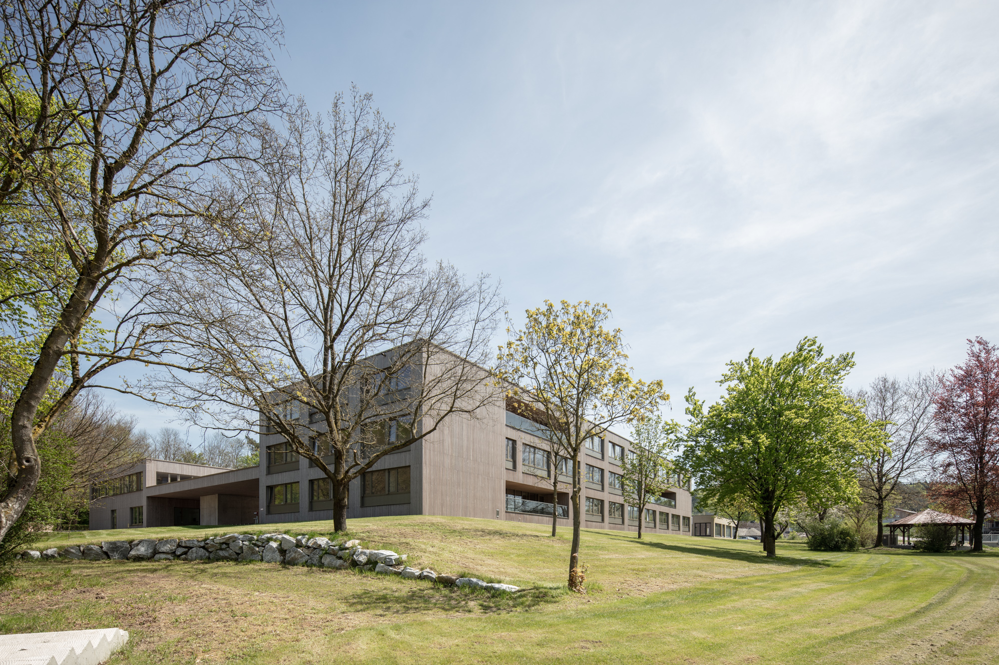 Landwirtschaftliche Fachschule Pyhra - Pozemní stavby