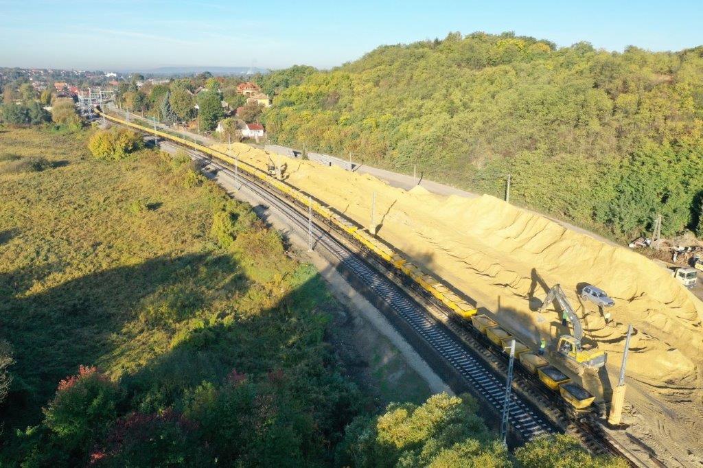 Gödöllő -Hatvan vasúti vonalszakasz pályaépítési és kapcsolódó munkák megvalósítása - Železniční stavby