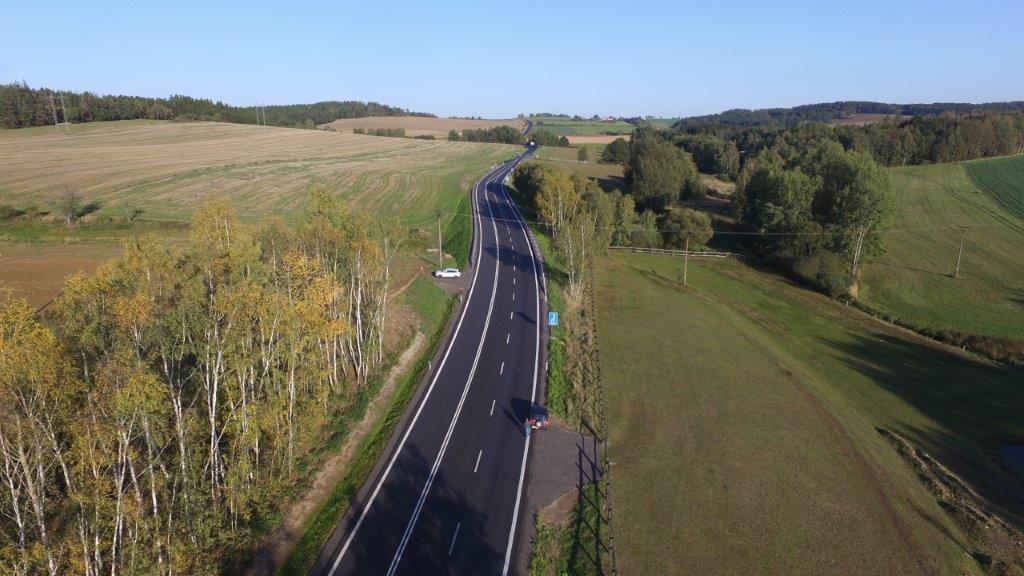 Silnice II/602 – rekonstrukce úseku Pelhřimov – hranice kraje - Stavby silnic a mostů