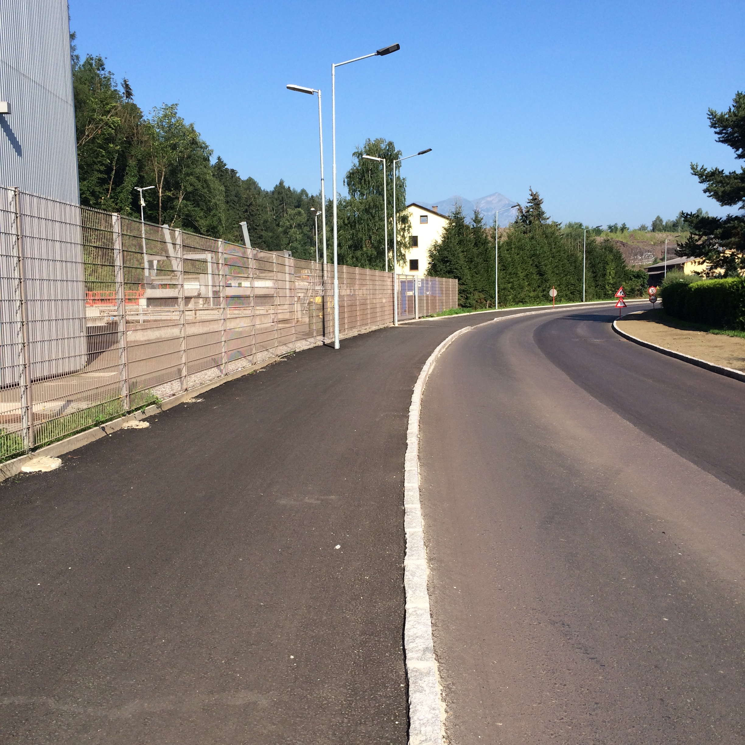 Kerpelystraße, Leoben - Stavby silnic a mostů